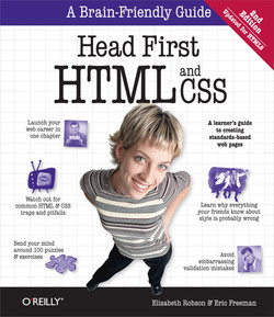Cover of Headfirst HTML and CSS book